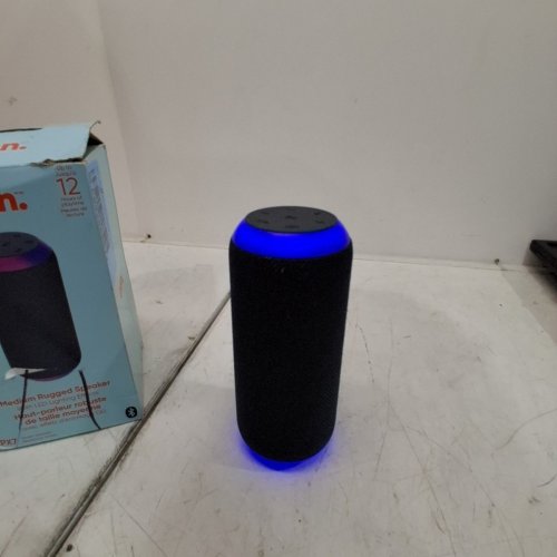 ONN. LARGE RUGGED BLUETOOTH SPEAKER WITH LED LIGHTING - BLACK image 3