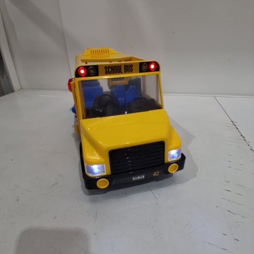 MAXX ACTION LIGHTS & SOUNDS SUNNY DAYS ELEMENTARY TOY SCHOOL BUS - YELLOW image 2