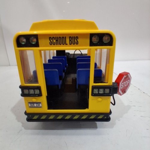 MAXX ACTION LIGHTS & SOUNDS SUNNY DAYS ELEMENTARY TOY SCHOOL BUS - YELLOW image 5