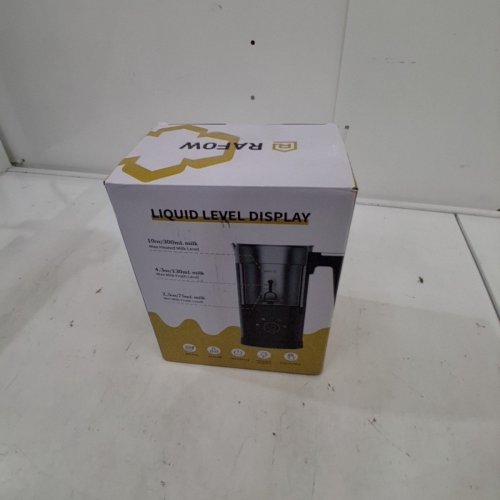 RAFOW 4-IN-1 ELECTRIC MILK FROTHER - 10OZ CAPACITY - BLACK (MODEL: N22-B) image 5