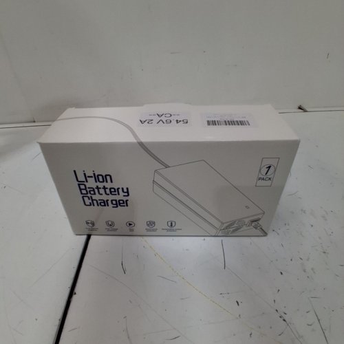 LI-ION BATTERY CHARGER WITH ADAPTER CABLES - 100-240 V AC, 50/60HZ; 54.6 V, 2A - BLACK (MODEL: CH-546F2A) image 3