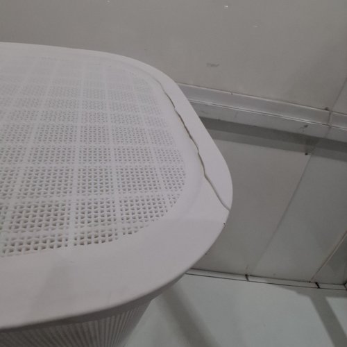 MIND READER SLIM LAUNDRY HAMPER- 60L- WHITE- (MODEL:‎60FABHAMP-WHT) image 5