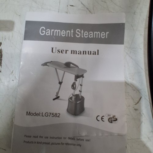 YOPOWER STANDING ADJUSTABLE GARMENT STEAMER - 31.4" X 37.4" X 13.4" - BLACK (MODEL: LG7582) image 7