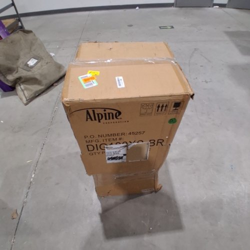 ALPINE WATER JAR FOUNTAIN WITH LED LIGHTS - 33" - BROWN - (MODEL: DIG100XS) image 6
