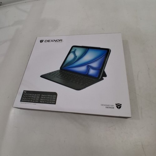 DEXNOR BLUETOOTH KEYBOARD CASE FOR IPAD PRO 11, IPAD AIR 11" - MAGNETIC, BACKLIT - BLACK (MODEL: DK015) image 5