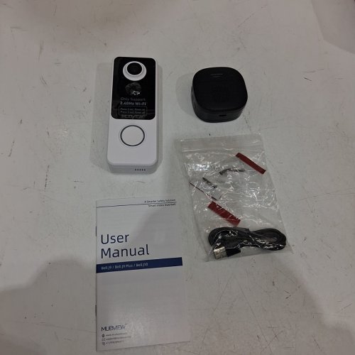 MUBVIEW DOORBELL CAMERA WIRELESS NO SUBSCRIPTION, SMART VIDEO DOORBELL WIRELESS WITH CHIME, 2 WAY TALK, 1080P (MODEL: BELL J9 PLUS) image 3