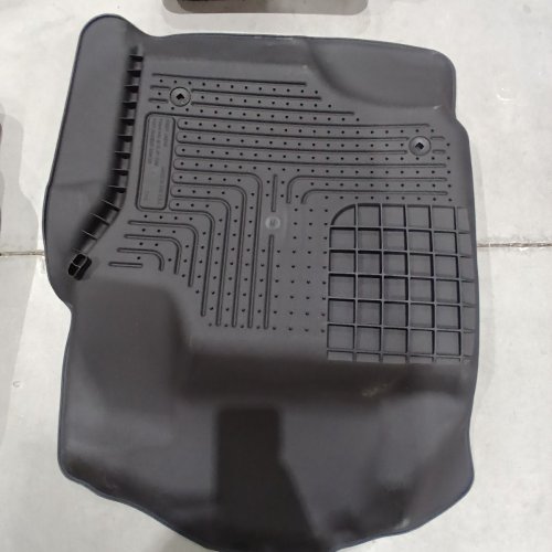 3PC HUSKY LINERS SMOOTH ARCING RIBS / RAISED HEEL PAD FLOOR LINERS FOR FORD 250 / SUPERCAB 350 (2017-2026) MODELS - BLACK (MODEL 94071) image 4