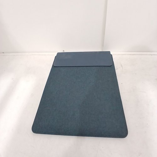 LENOVO SLIM ECO-FRIENDLY LIGHTWEIGHT LAPTOP SLEEVE WITH ACCESSORY POCKET & MAGNETIC CLOSURE - 14.5" - TEAL image 2