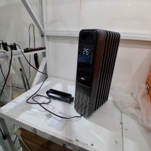 DREO OIL FILLED RADIATOR ELECTRIC RADIANT HEATER- 1500W - BLACK / dark grey (MODEL: OH310/DR-HSH010) image 3