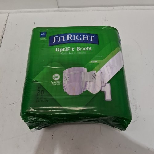 20PK FITRIGHT EASY FLEX STRETCH BRIEFS - MEDIUM/LARGE image 2