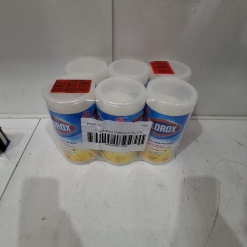 6PK CLOROX LEMON CLEANING WIPES - 75 PER PACK (450 TOTAL) image 2