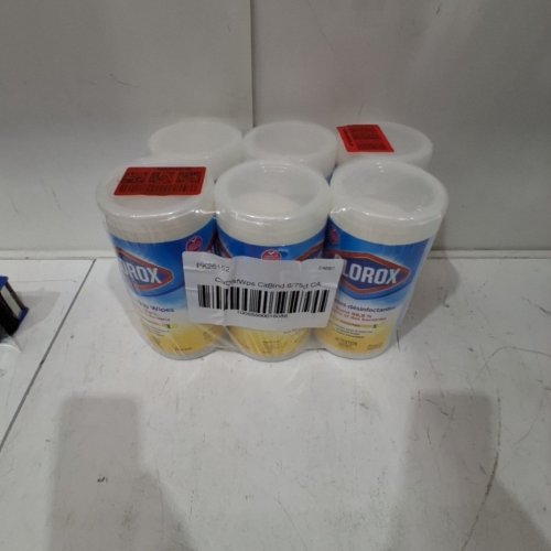 6PK CLOROX LEMON CLEANING WIPES - 75 PER PACK (450 TOTAL) image 3