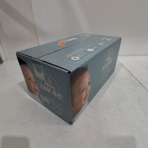 82PK PAMPERS AMORE MOST ABSORBENT AND BEST DIAPER - SIZE 1 - WHITE (UPC: 03077224453) image 2