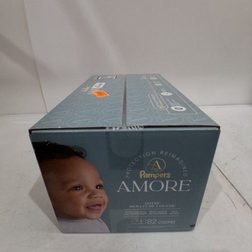 82PK PAMPERS AMORE MOST ABSORBENT AND BEST DIAPER - SIZE 1 - WHITE (UPC: 03077224453) image 3