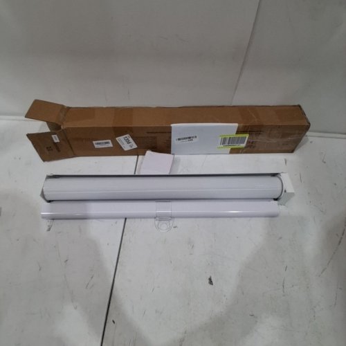 LUCKUP CORDLESS ZEBRA WINDOW BLINDS - 22" X 72" - WHITE (MODEL: DZSTBML) image 2