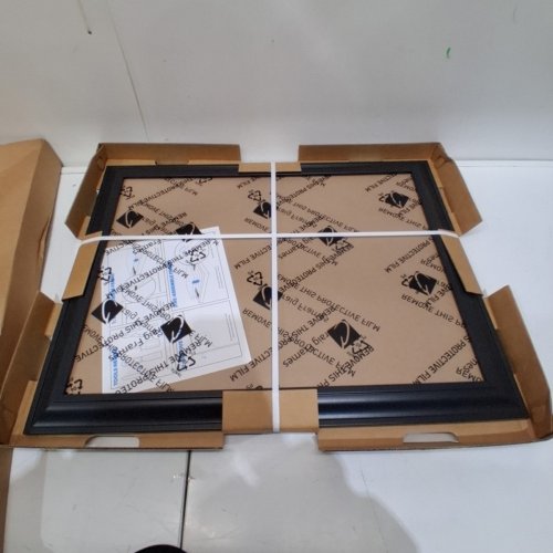 CRAIG FRAMES SMOOTH FINISH WOODEN PICTURE FRAME - 27.5" X 21.5" - BLACK image 2