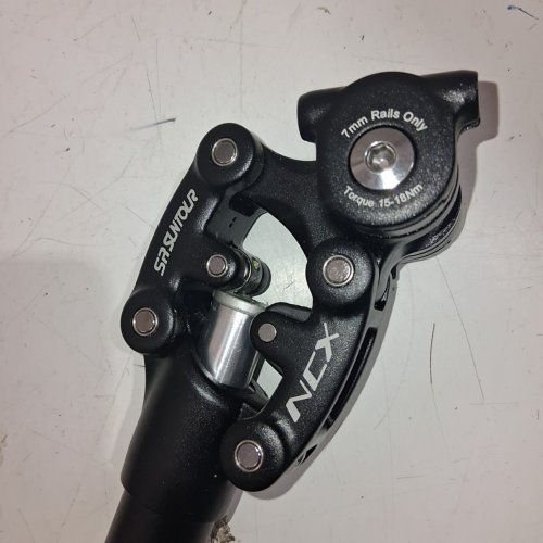 SR SUNTOUR SP12 NCX BIKE SUSPENSION SEATPOST - BLACK image 3