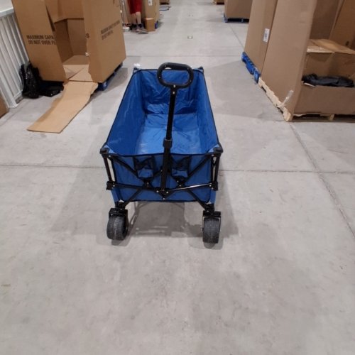HOMGAVA COLLAPSABLE FOLDING WAGON CART - BLUE (MODEL: NYX07-033-BLUE) image 2