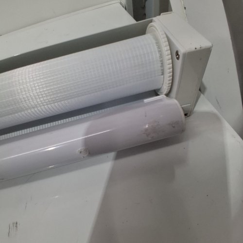GRANDEKOR CORDLESS ZEBRA BLINDS, WHITE - 34" X 72" (MODEL: HL34A72) image 3