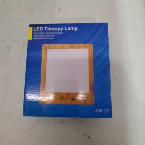 LED THERAPY LAMP - WOODGRAIN BROWN (MODEL: JSK-22) image 5