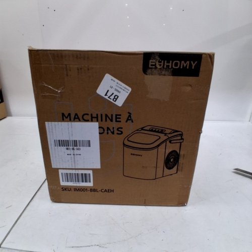 EUHOMY COUNTERTOP ICE MAKER - MAKES 26LBS/DAY - BLACK (MODEL: IM-06D) image 5