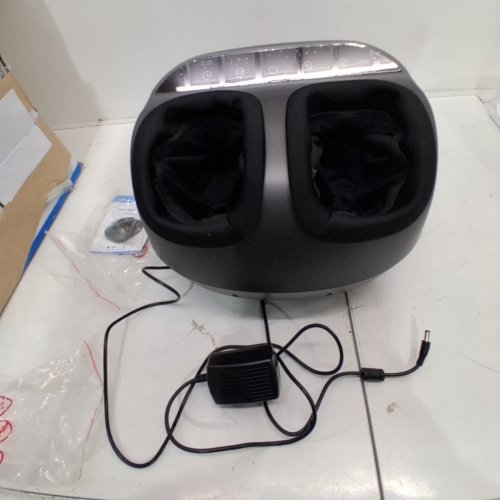 RENPHO SHIATSU DEEP KNEADING FOOT MASSAGER & THERAPY COMPRESSION MACHINE - BLACK/GREY (MODEL: RF-FM059) image 4