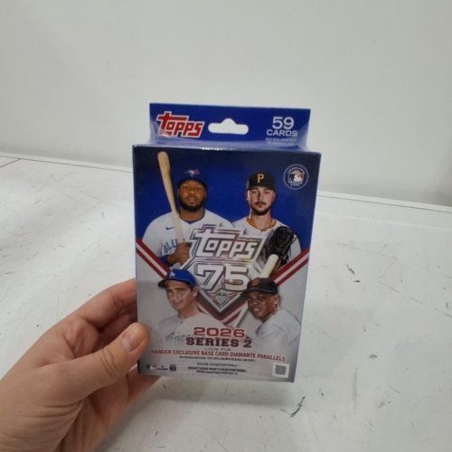 59PK TOPPS 2026 MLB SERIES 2 BASEBALL TRADING CARD HANGER PACK image 2