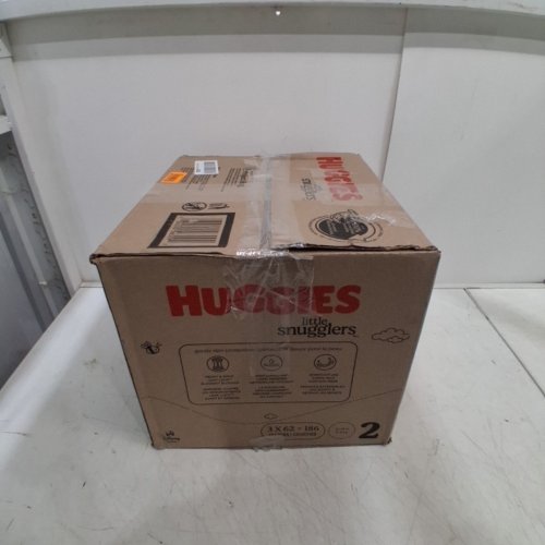 186PK HUGGIES LITTLE SNUGGLERS DIAPERS - SIZE 2 (MODEL: 56310) image 4