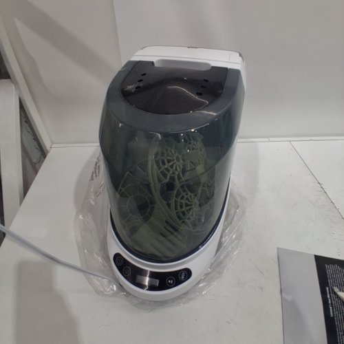 BABYBREZZA BOTTLE WASHER PRO 3-IN-1 WASHER/STERILIZER/DRYER - HOLDS 4 BOTTLES - BLACK/WHITE (MODEL: BRZ0103) image 2