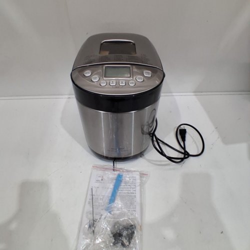 KITCHENARM 29-IN-1 SMART BREAD MAKER MACHINE WITH GLUTEN FREE SETTINGS 1- 2 LB LOAFS AND RECIPE BOOK INCLUDED - STAINLESS STEEL/BLACK (MODEL: KA8520) image 3