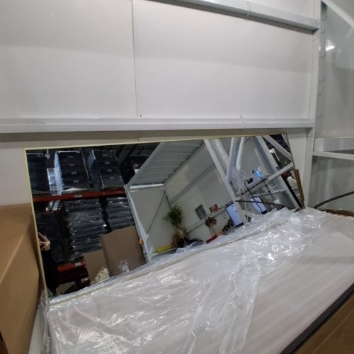 BEAUTYPEAK FULL LENGTH MIRROR - 56" X 21" - GOLD image 2