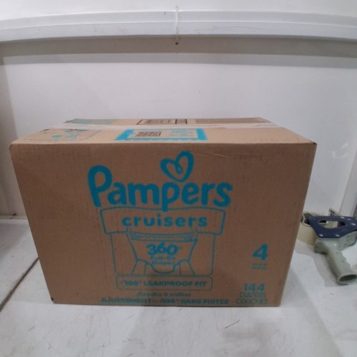 144PK PAMPERS CRUISERS 360° WITH STRETCHY WAISTBAND - SIZE 4 image 3