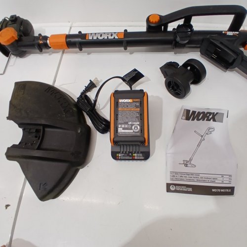 WORX POWER SHARE GT REVOLUTION CORDLESS GRASS TRIMMER/EDGER/MINI-MOWER - 20V - 12" (MODEL: WG170.3) image 6