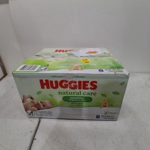 1008 WIPES HUGGIES NATURAL CARE SENSITIVE SKIN BABY WIPES image 3