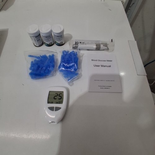 BLOOD GLUCOSE MONITOR KIT - METER, RECORD SHEET, BLOOD COLLECTION PEN - (MODEL: MT-BGM02) image 3