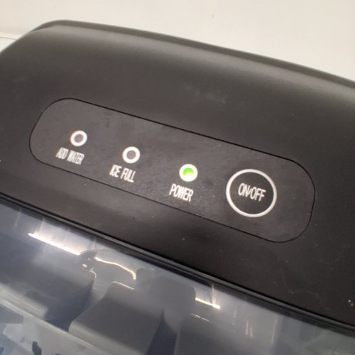 EUHOMY COUNTERTOP ICE MAKER - MAKES 26LBS/DAY - BLACK (MODEL: IM-06D) image 2