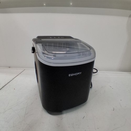 EUHOMY COUNTERTOP ICE MAKER - MAKES 26LBS/DAY - BLACK (MODEL: IM-06D) image 3