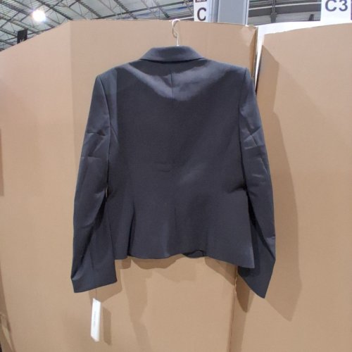 WOMEN'S CALVIN KLEIN BLAZER/2 BUTTON SUIT JACKET - SIZE 8 - CHARCOAL GREY (STYLE: S2JL2689) image 3