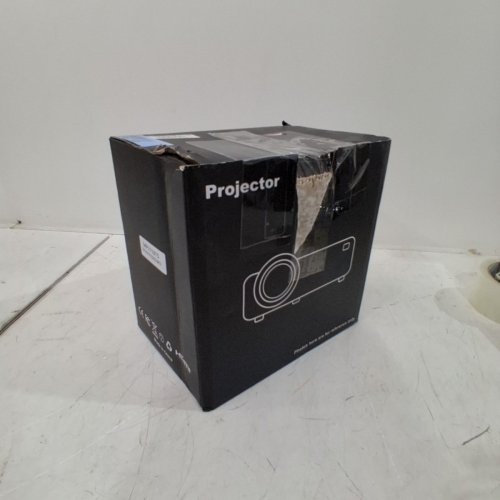 DR.J PORTABLE 1080P WIFI MOVIE PROJECTOR FOR UP TO 170" SCREEN - WHITE (MODEL: PT-06) image 5