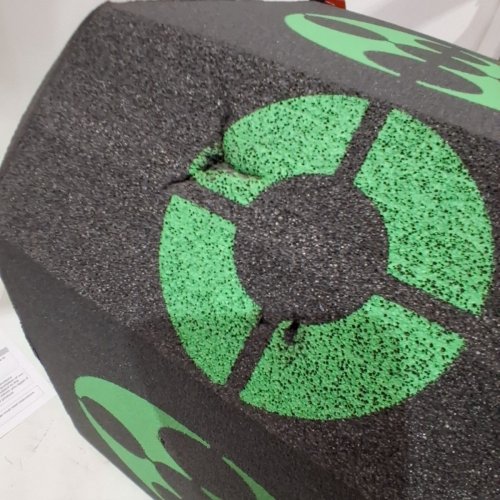 VEVOR ARCHERY TARGET WITH HIGH DENSITY FOAM FOR EASY ARROW RETRIEVAL - 15"X15" - GREEN/BLACK - (MODEL: XYJ-18) image 3