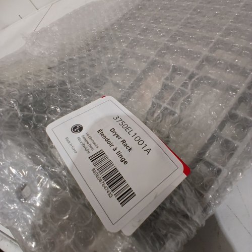 LG FRONT LOAD DRYER RACK - 27'', COMPATIBLE WITH DLEX SERIES DRYERS - GREY (MODEL : 3750EL1001A)) image 3