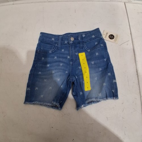 GEORGE GIRLS HIGH RISE BERMUDA SHORTS - SIZE 6 - BLUE image 2