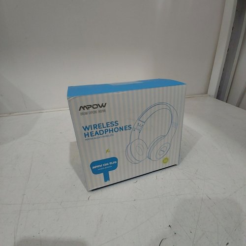 MPOW WIRELESS HEADPHONES - BLUE (MODEL: BH441A) image 3