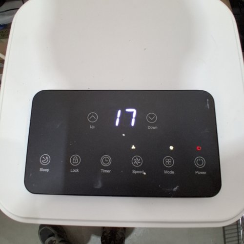 COSTWAY 3-IN-1 PORTABLE AIR CONDITIONER FAN AND DEHUMIDIFIER WITH LED DISPLAY AND REMOTE - 10000BTU - WHITE - (MODEL: FP10268US-WH) image 2
