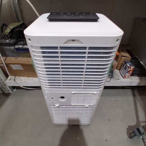COSTWAY 3-IN-1 PORTABLE AIR CONDITIONER FAN AND DEHUMIDIFIER WITH LED DISPLAY AND REMOTE - 10000BTU - WHITE - (MODEL: FP10268US-WH) image 8