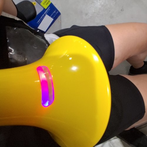 KIDZLANE TOY VOICE CHANGER WITH LED LIGHT - YELLOW image 2