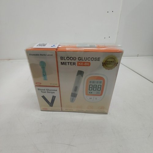 DIABETES BLOOD GLUCOSE MONITOR KIT - WHITE/ORANGE (MODEL: KE-B6) image 2