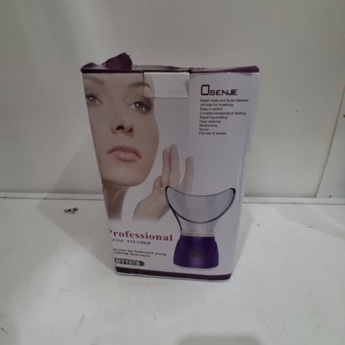 5PC OSENJIE PROFESSIONAL FACIAL STEAMER AND NASAL MASK- PURPLE (MODEL: BY1078) image 4