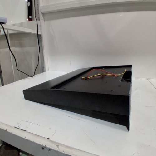 CAMPLUX RV VENTED RANGE HOOD WITH LED LIGHTS - 22" - 12V DC 0 - BLACK/STAINLESS STEEL (MODEL: VRH22UWMS) image 3