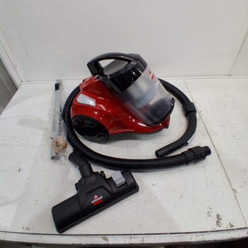 BISSELL ZING II BAGLESS CANISTER VACUUM CLEANER WITH CREVICE TOOL - RED/BLACK (MODEL: 21565) image 3